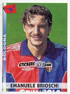 Sticker Emanuele Brioschi - Calciatori 2000-2001 n. 57 - Panini