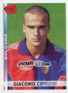 Figurina Giacomo Cipriani - Calciatori 2000-2001 - Panini