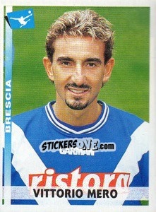 Sticker Vittorio Mero - Calciatori 2000-2001 n. 78 - Panini