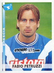 Sticker Fabio Petruzzi - Calciatori 2000-2001 n. 81 - Panini