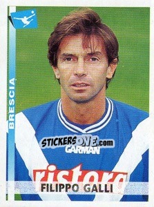 Sticker Filippo Galli - Calciatori 2000-2001 n. 82 - Panini