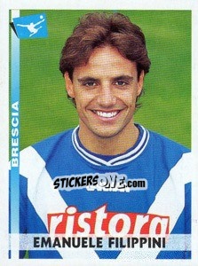 Cromo Emanuele Filippini - Calciatori 2000-2001 - Panini