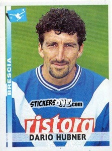 Sticker Dario Hubner - Calciatori 2000-2001 n. 93 - Panini