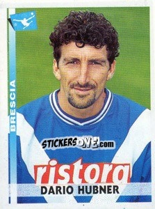 Sticker Dario Hubner - Calciatori 2000-2001 - Panini