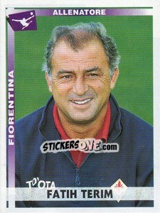 Figurina Fatih Terim (Allenatore) - Calciatori 2000-2001 - Panini