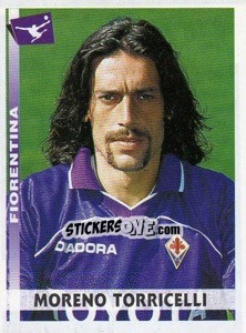 Sticker Moreno Torricelli - Calciatori 2000-2001 n. 103 - Panini