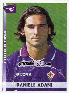Sticker Daniele Adani - Calciatori 2000-2001 n. 104 - Panini