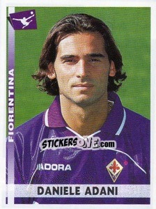 Figurina Daniele Adani - Calciatori 2000-2001 - Panini