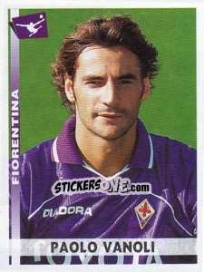Sticker Paolo Vanoli - Calciatori 2000-2001 n. 106 - Panini