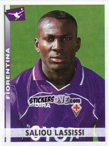 Figurina Saliou Lassissi - Calciatori 2000-2001 - Panini