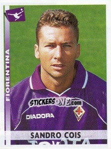 Sticker Sandro Cois - Calciatori 2000-2001 n. 111 - Panini