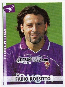 Sticker Fabio Rossitto - Calciatori 2000-2001 n. 112 - Panini