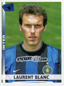 Sticker Laurent Blanc - Calciatori 2000-2001 - Panini
