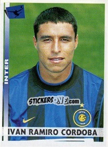 Sticker Ivan Ramiro Cordoba - Calciatori 2000-2001 n. 128 - Panini