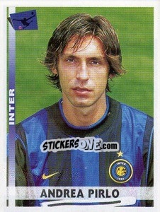 Cromo Andrea Pirlo - Calciatori 2000-2001 - Panini
