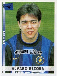 Sticker Alvaro Recoba - Calciatori 2000-2001 n. 140 - Panini