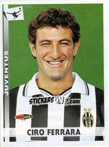 Sticker Ciro Ferrara - Calciatori 2000-2001 n. 151 - Panini