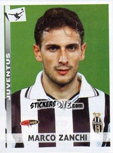 Sticker Marco Zanchi - Calciatori 2000-2001 n. 154 - Panini