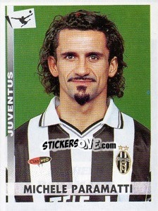 Sticker Michele Paramatti - Calciatori 2000-2001 n. 156 - Panini