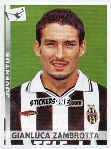 Sticker Gianluca Zambrotta - Calciatori 2000-2001 - Panini