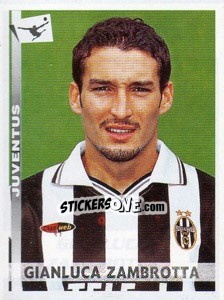 Sticker Gianluca Zambrotta - Calciatori 2000-2001 n. 161 - Panini
