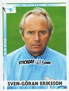 Figurina Sven-Göran Eriksson (Allenatore) - Calciatori 2000-2001 - Panini