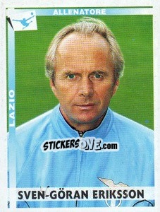 Sticker Sven-Göran Eriksson (Allenatore) - Calciatori 2000-2001 n. 170 - Panini
