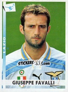 Sticker Giuseppe Favalli - Calciatori 2000-2001 n. 175 - Panini