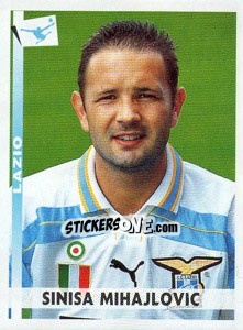 Sticker Sinisa Mihajlovic - Calciatori 2000-2001 - Panini