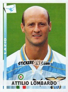 Sticker Attilio Lombardo - Calciatori 2000-2001 n. 180 - Panini