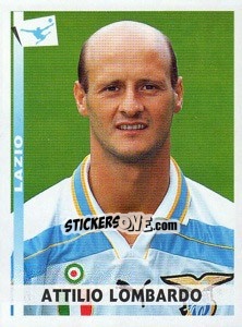 Sticker Attilio Lombardo - Calciatori 2000-2001 - Panini