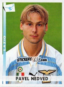Sticker Pavel Nedved - Calciatori 2000-2001 n. 184 - Panini