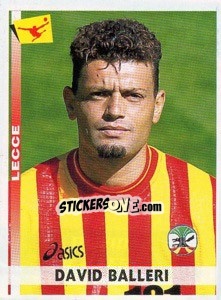 Figurina David Balleri - Calciatori 2000-2001 - Panini