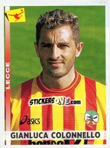 Sticker Gianluca Colonnello - Calciatori 2000-2001 n. 199 - Panini