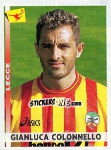 Figurina Gianluca Colonnello - Calciatori 2000-2001 - Panini