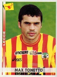 Sticker Max Tonetto - Calciatori 2000-2001 n. 206 - Panini