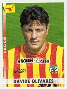 Sticker Davide Olivares - Calciatori 2000-2001 - Panini