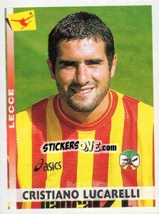 Cromo Cristiano Lucarelli - Calciatori 2000-2001 - Panini