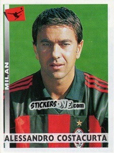 Sticker Alessandro Costacurta - Calciatori 2000-2001 n. 223 - Panini