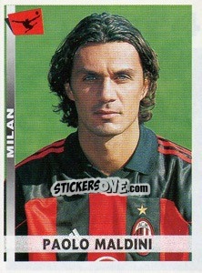 Sticker Paolo Maldini - Calciatori 2000-2001 - Panini