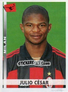 Cromo Julio César - Calciatori 2000-2001 - Panini