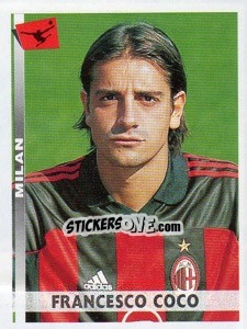 Sticker Francesco Coco - Calciatori 2000-2001 - Panini