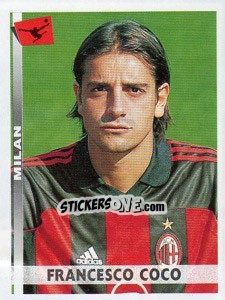 Sticker Francesco Coco - Calciatori 2000-2001 n. 228 - Panini