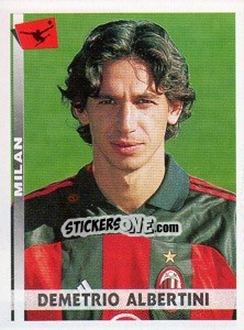 Sticker Demetrio Albertini - Calciatori 2000-2001 - Panini