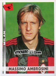 Figurina Massimo Ambrosini - Calciatori 2000-2001 - Panini