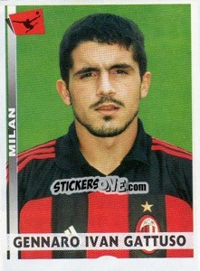 Figurina Gennaro Ivan Gattuso - Calciatori 2000-2001 - Panini