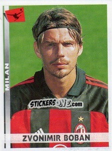 Sticker Zvonimir Boban - Calciatori 2000-2001 n. 233 - Panini