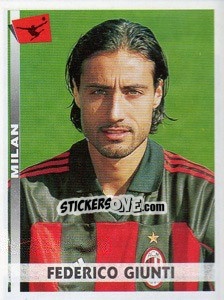 Sticker Federico Giunti - Calciatori 2000-2001 n. 234 - Panini