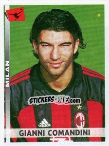 Sticker Gianni Comandini - Calciatori 2000-2001 - Panini