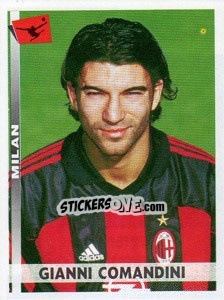 Sticker Gianni Comandini - Calciatori 2000-2001 n. 236 - Panini